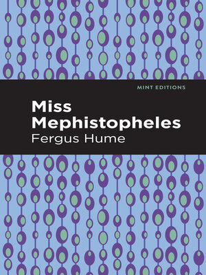 cover image of Miss Mephistopheles